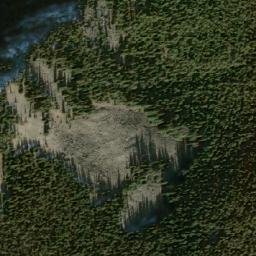 Satellite imagery of Isola Peak, CA