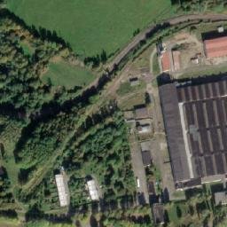 Satellite imagery of [Horní Slavkov] church t., CZ