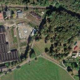 Satellite imagery of Stasis [Horní Slavkov] factory chimney, CZ