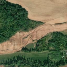 Satellite imagery of [Lubenec] church t., CZ