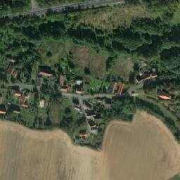 Satellite imagery of [Petrohrad-Bílenec] church t., CZ