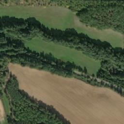 Satellite imagery of [Petrohrad-Bílenec] church t., CZ