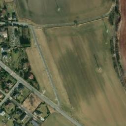 Satellite imagery of [Tuchlovice] church t., CZ