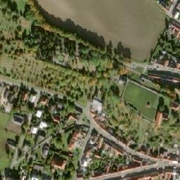 Satellite imagery of [Sadská] church t., CZ