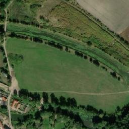 Satellite imagery of [Žiželice nad Cidlinou] church t., CZ