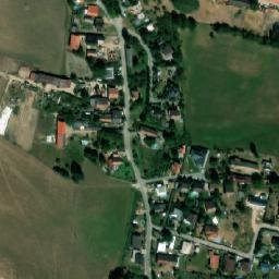 Satellite imagery of [Býšť] church t., CZ