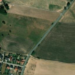 Satellite imagery of [Býšť] church t., CZ
