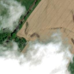 Satellite imagery of [Albrechtice nad Orlicí] church t., CZ
