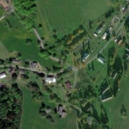 Satellite imagery of [Vikantice] church t., CZ