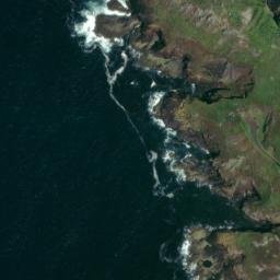 Satellite imagery of Cape Cornwall, GB