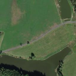 Satellite imagery of Přádelna C. B. Goldner [Libá] factory chimney, CZ