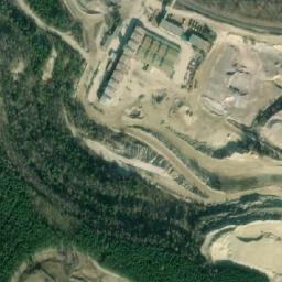 Satellite imagery of Hořkovec [Nové Strašecí] quarry, CZ