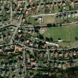 Satellite imagery of [Tuchoměřice] church t., CZ