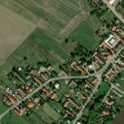 Satellite imagery of [Žiželice nad Cidlinou] church t., CZ