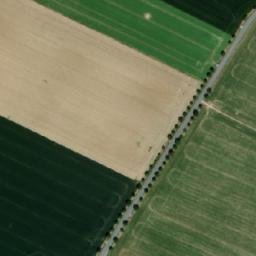 Satellite imagery of [Podůlšany] church t., CZ