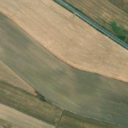 Satellite imagery of [Býšť] church t., CZ