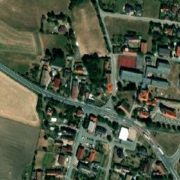 Satellite imagery of [Býšť] church t., CZ