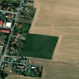 Satellite imagery of [Býšť] church t., CZ