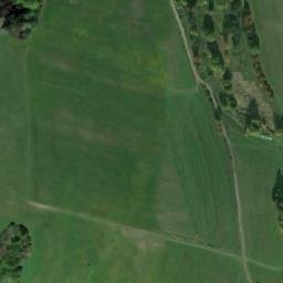 Satellite imagery of [Vikantice] church t., CZ