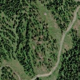 Satellite imagery of Monashee Mountain, CA