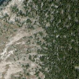 Satellite imagery of Isola Peak, CA
