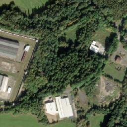 Satellite imagery of [Horní Slavkov] heating plant chimney, CZ