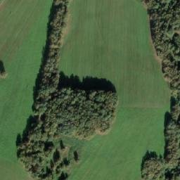 Satellite imagery of [Horní Slavkov] heating plant chimney, CZ