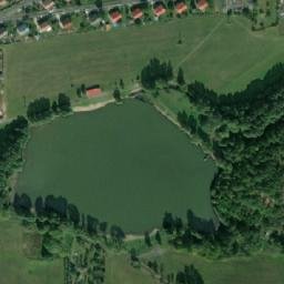 Satellite imagery of [Lubenec] church t., CZ