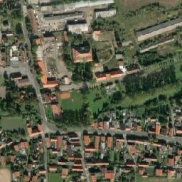 Satellite imagery of [Olešná u Rakovníka] church sanctus t., CZ