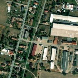 Satellite imagery of [Býšť] church t., CZ