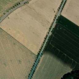 Satellite imagery of [Podůlšany] church t., CZ