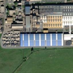 Satellite imagery of [Častolovice] factory chimney, CZ