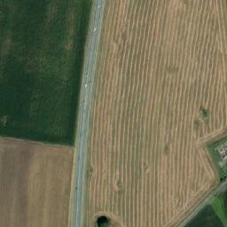 Satellite imagery of [Vamberk] heat plant chimney, CZ