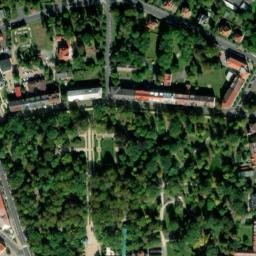 Satellite imagery of [Františkovy Lázně] heat plant chimney, CZ