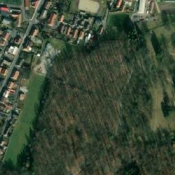 Satellite imagery of [Lány] church t., CZ