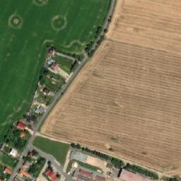 Satellite imagery of [Vyšehořovice] church t., CZ