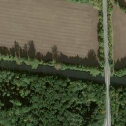 Satellite imagery of [Libice nad Cidlinou] highway bridge t. E, CZ