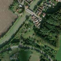 Satellite imagery of [Libice nad Cidlinou] church t., CZ
