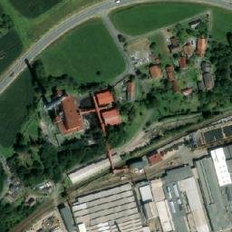 Satellite imagery of [Vamberk] church t., CZ
