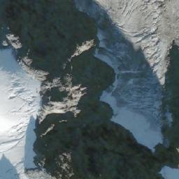 Satellite imagery of Mount Rowand, CA