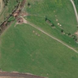 Satellite imagery of [Nebanice] church t., CZ