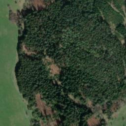 Satellite imagery of [Březová-Kostelní Bříza] church t., CZ