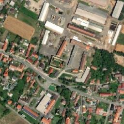 Satellite imagery of [Vyšehořovice] church t., CZ