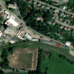 Satellite imagery of [Kostelec nad Orlicí] church t., CZ