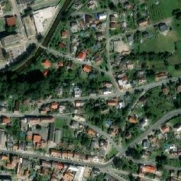 Satellite imagery of [Vamberk] church t., CZ