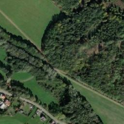 Satellite imagery of [Hošťálkovy] church t., CZ