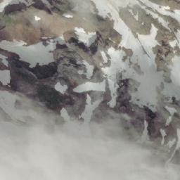 Satellite imagery of Mount Cayley, CA