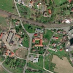 Satellite imagery of [Nebanice] church t., CZ