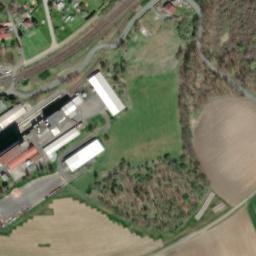 Satellite imagery of [Nebanice] church t., CZ