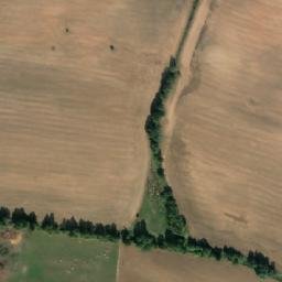 Satellite imagery of [Oráčov] church t., CZ